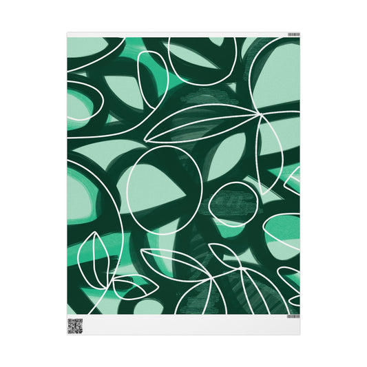 Oversized Leafy Jungle Pattern