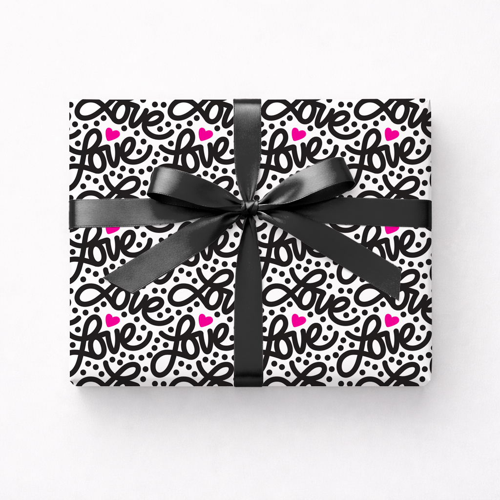 Loopy in Love — Pink & Black