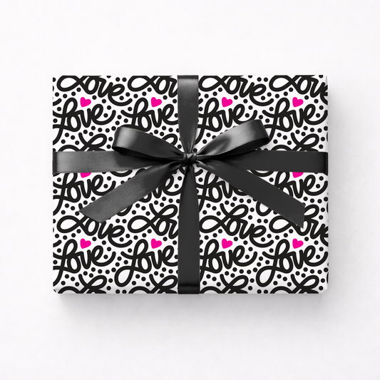 Loopy in Love — Pink & Black