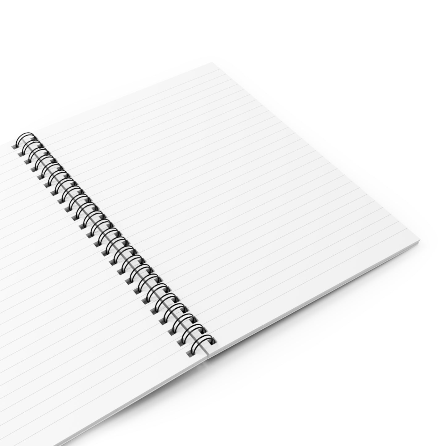 Loopy in Love - Spiral Notebook - Black & White